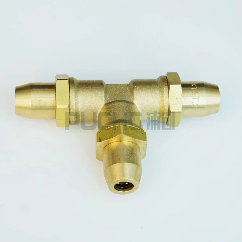 8x1 Raufoss Tee Luft Bremse Fittings Analog