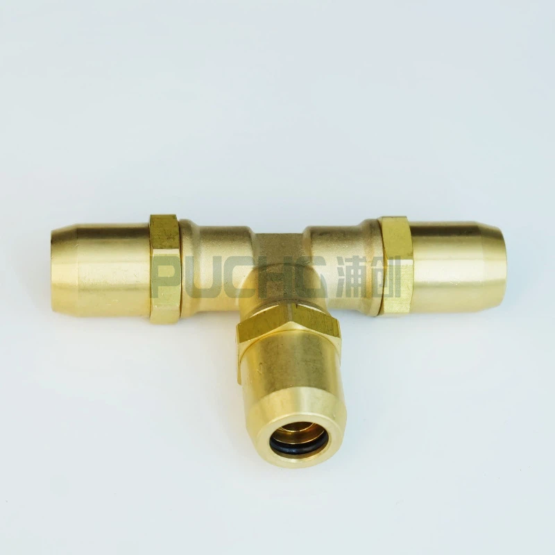 Big Tee Raufoss Luft Fjeder Fittings Analog